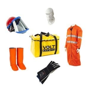 Volt Safety Arc flash Switching Coat Kit HRC2 12cal/cm2 Size 2XL