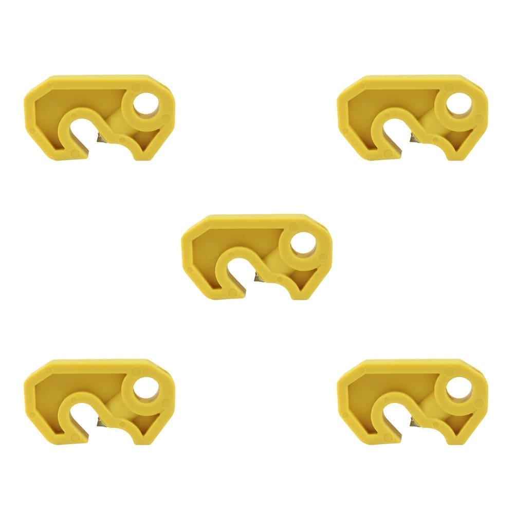 Volt Safety Mini Circuit Breaker Lockout Universal Small 5 Pack - main product image