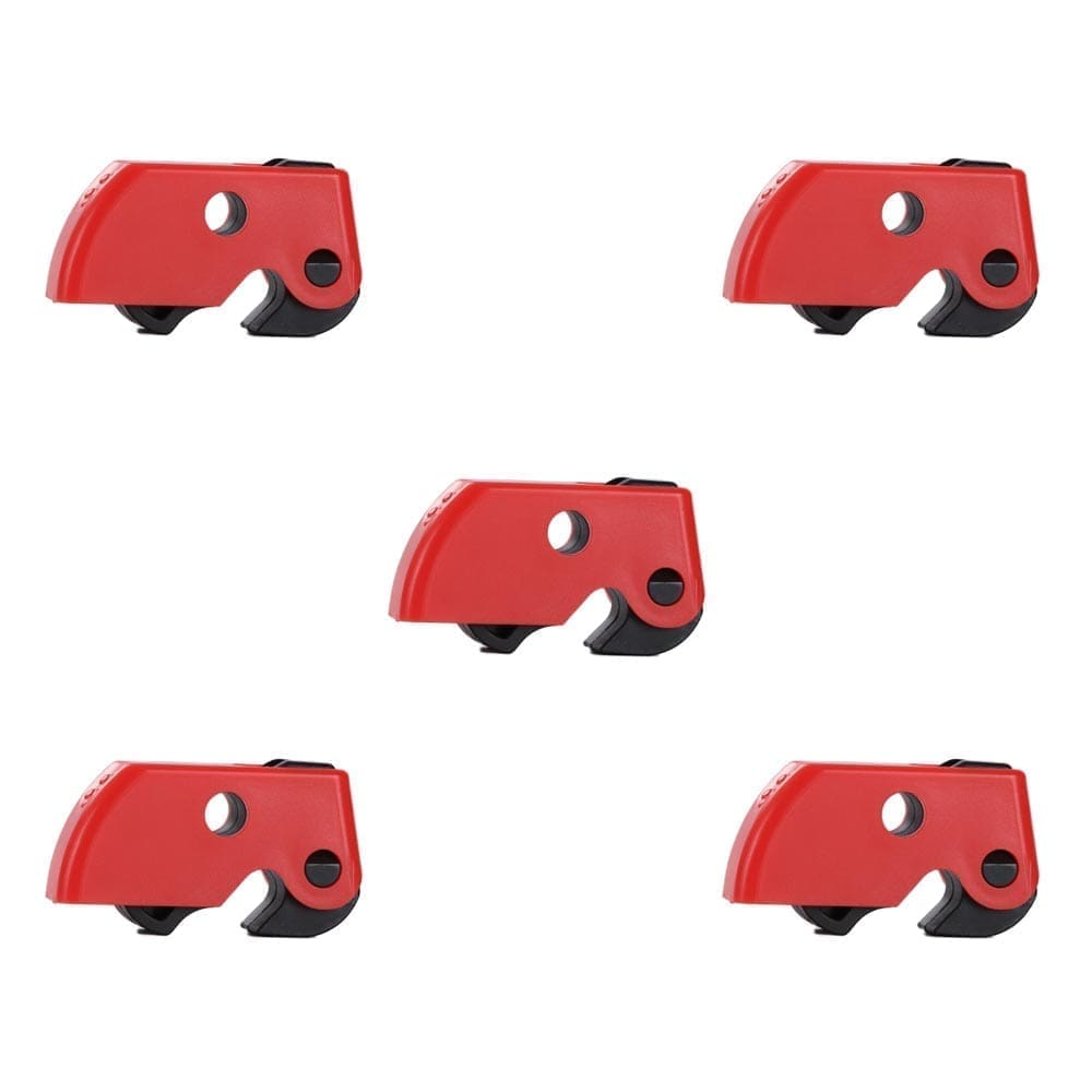 Volt Safety Mini Circuit Breaker Lockout No Tool 5 Pack - main product image