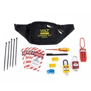 Volt Safety Lockout Kit Personal with Belt Bag