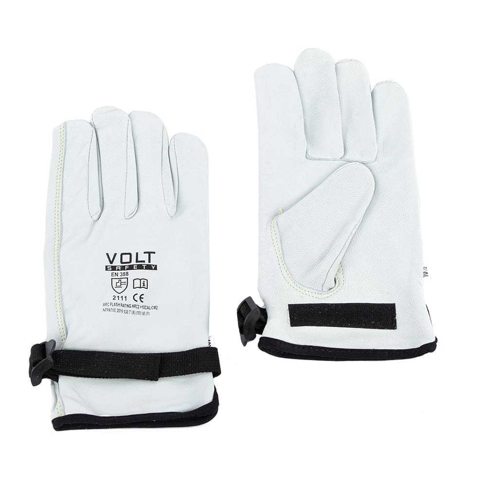 Volt Safety LV Leather Outer Gloves Size 09 - main product image