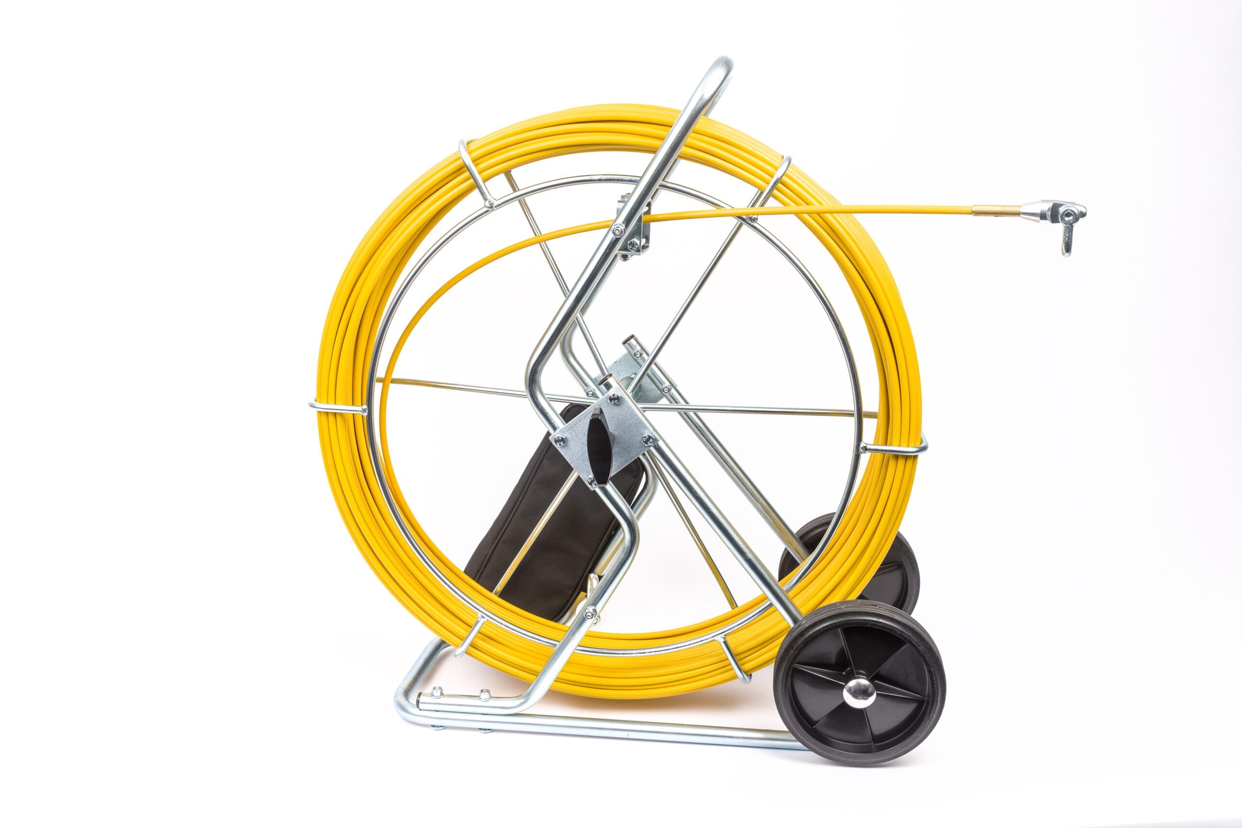 Katimex 9.0mm x 120m Rodder with Trace (6 copper wires) "With Wheel Frame" - main product image|Katimex 9.0mm x 120m Rodder with Trace (6 copper wires) "With Wheel Frame" - product view 2