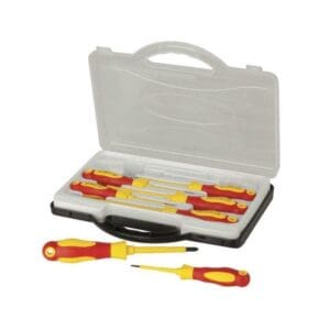 Insulated 1000V Screwdriver Set 7Pc