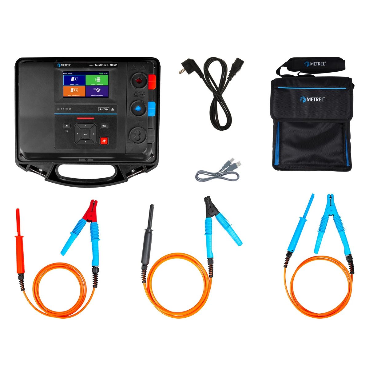 Metrel MI-3211 TeraOhm-HP 10 kV Insulation Tester - Image 3